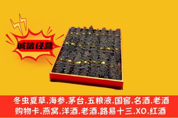 绿春县回收海参